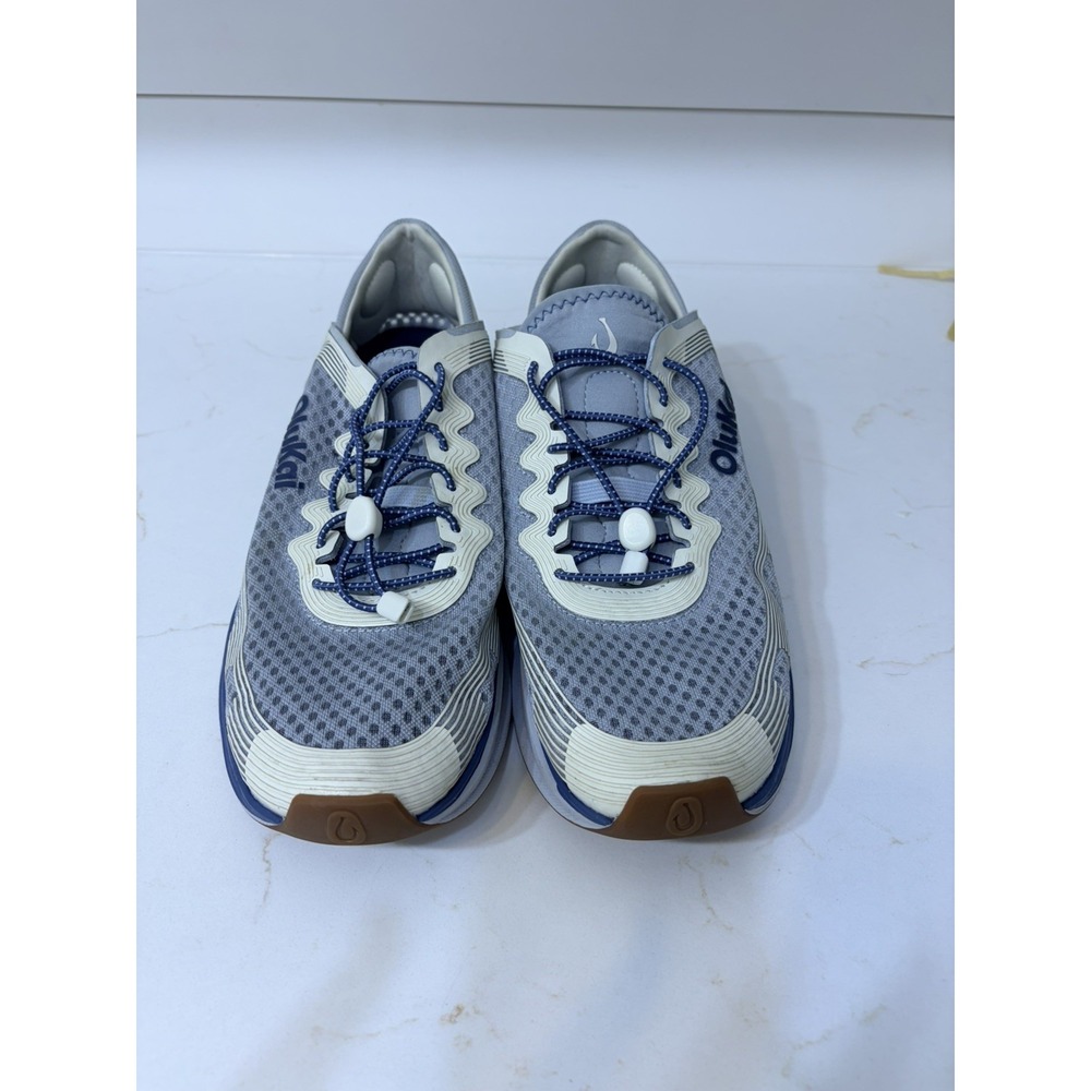 OluKai 'Ahi Performance Marine Shoes Quick-Dry Fishing Ash/Sterling Men's 9.5 - Picture 2 of 9